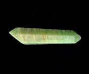 AMAZONITE DOUBLE TERMINATED HEALING POINT/ WAND.   SP13243POL