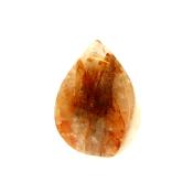 FIRE QUARTZ (RED HEMATIOD QUARTZ) POLISHED FLAME.   SP13603POL