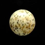 GEMSTONE SPHERE IN KIWI JASPER.   SP13849POL