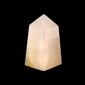 GEMSTONE OBELISK IN MANGANO CALCITE.   SP15027POL