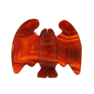 Carving Of A Bat In Carnelian.   SP15974POL