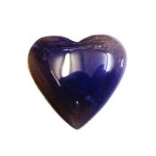 Amethyst Druze Heart Featuring Polished Edge and Rear Face.   SP16480POL