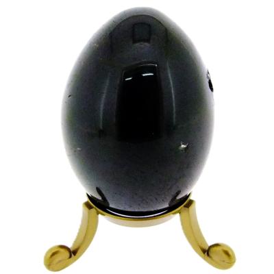 Gemstone Egg In Black Tourmaline.   SP16530POL