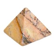 Gemstone Pyramid In Rhodonite.   SP16670POL