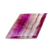 Fluorite fully polished diamond (Rhomboid Shape) slice specimen.   SP16834POL