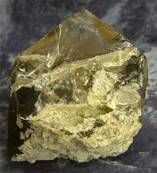 SMOKEY QUARTZ PART POLISHED POINT SPECIMEN. SP3679POL