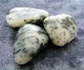 CARBON QUARTZ POLISHED PEBBLES. SPR4021POL