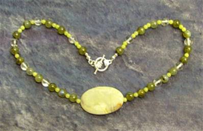 18" BEAD NECKLACE. SP4548