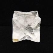Mini Merkaba Star In Quartz.   SPR15579POL