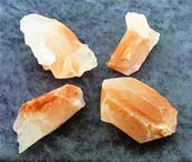 MEXICAN RED CALCITE ROUGH CRYSTAL SPECIMENS. SPR7087