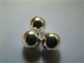 STERLING SILVER HAND MADE BEADS. 8MM IN DIA. 31505