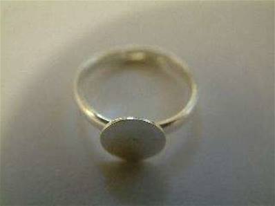 Child's Ring 7mm Pad - S/P. 957