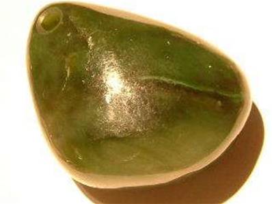 NEPHRITE JADE (CANADA) EX LARGE PENDANT PENJAD2