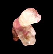 CARVING OF A DOG IN FLUORITE.   SP11268POL