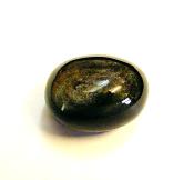 SILVER SHEEN OBSIDIAN POLISHED PEBBLE SPECIMEN.   SP12605POL