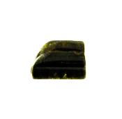 GREEN TOURMALINE CRYSTAL SPECIMEN (PART POLISHED).   SP12739POL