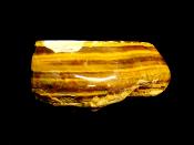 TIGERSEYE POLISHED EDGE BOULDER SPECIMEN.   SP12941POL