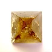 PYRAMID IN SMOKEY QUARTZ.   SP13724POL