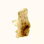 QUARTZ WITH EPIDOTE RAW CLUSTER SPECIMEN.   SP14063