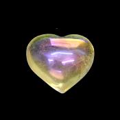 ANGEL AURA QUARTZ PUFF HEART.   SP14634POL