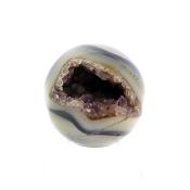 Agate with Amethyst Geode Sphere.   SPR15267POL