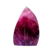 Flame/ Point specimen in polished Fluorite.   SP15414POL