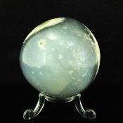 Gemstone Sphere in Dendritic Opal.   SP15738POL