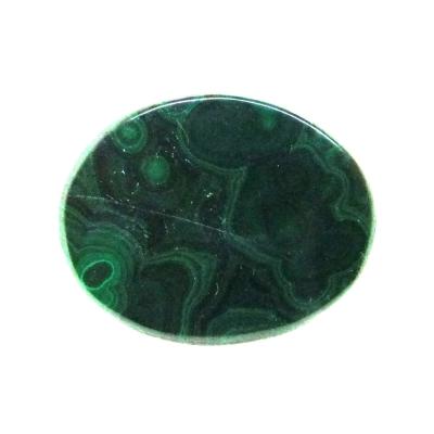 Oval Shape Fully Polished Slice Specimen In Malachite.   SP16331POL