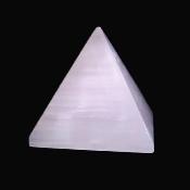 Gemstone Pyramid In Mangano Calcite.   SP16673POL