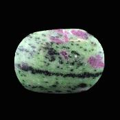 Ruby In Zoisite Fully Polished Pebble/ Palm Stone.   SP17125POL