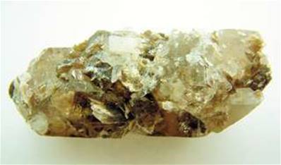 SMOKEY QUARTZ POINT SPECIMEN. SP2647