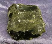 GOLD SHEEN OBSIDIAN NODULE SPECIMEN. SP4920BSK