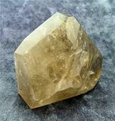 SMOKEY QUARTZ WITH GOLDEN RUTILE POLISHED 'FREE FORM' CRYSTAL. SP5235POL