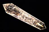 QUARTZ DOUBLE TERMINATED VOGAL CUT HEALING WAND. SP9753POL