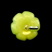 Pumpkin Carving in Green Aventurine.   SPR15116POL