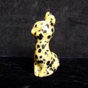 Reindeer Carving in Dalmatian Jasper.   SPR15518POL