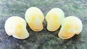 OPALITE SKULL CARVINGS.   SPR7000POL