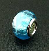 CHARM BEAD WITH SILVER PLATED LINING. 68200137