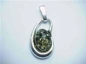 GREEN AMBER PENDANT ref BZ2E261002