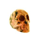 SKULL CARVING IN RHODONITE.   SP13374POL