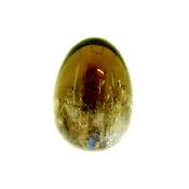 RAINBOW SMOKEY QUARTZ EGG.   SP13930POL