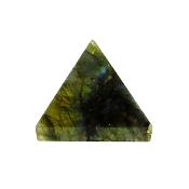 GEMSTONE PYRAMID IN LABRADORITE.   SPR14857POL