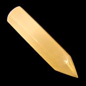 GEMSTONE PENCIL POINT IN MANGANO CALCITE.   SP15030POL