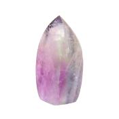 Flame/ Point specimen in polished Fluorite.   SP15416POL