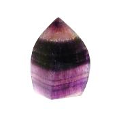 Flame/ Point specimen in polished Fluorite.   SP15419POL