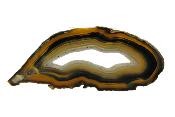 Agate Geode Slice Specimen.   SP15826POL