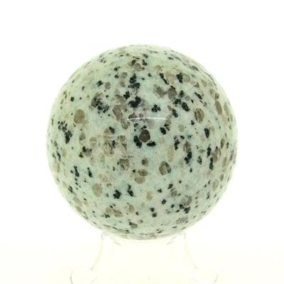 Gemstone Sphere in Kiwi Jasper.   SP16180POL