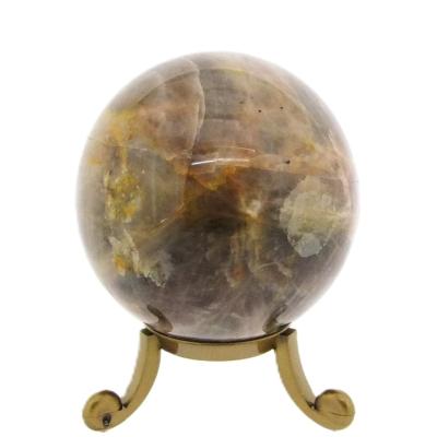 Gemstone Sphere in Black Moonstone.   SP16322POL