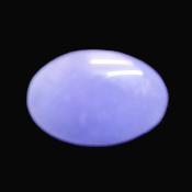 Blue Lace Agate Oval Shape, Polished Palm Stone.   SP16397POL