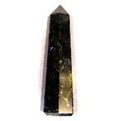 Larvikite Fully Polished Faceted Point/ Tower Specimen.   SP16557POL
